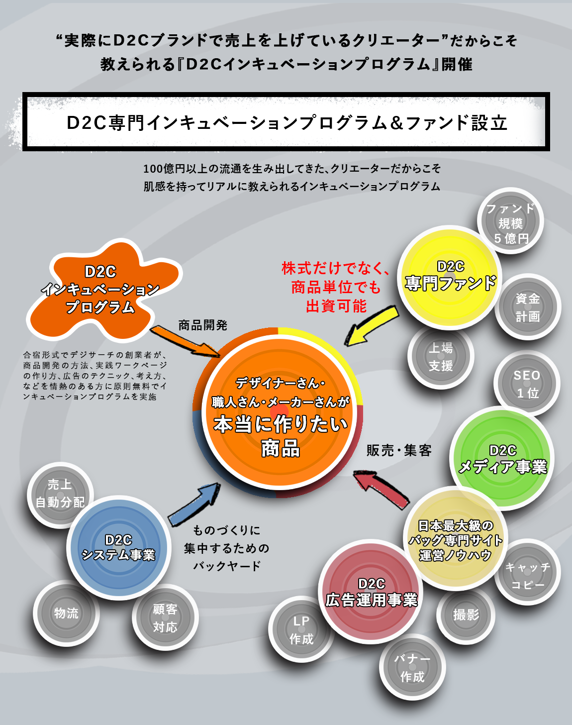 D2Cインキュベーションプログラム