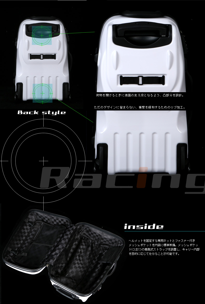 ���[�V���O�p�L�����[�o�b�ORacing mini